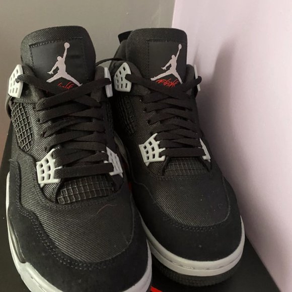 Jordan 4 Retro Black Canvas
